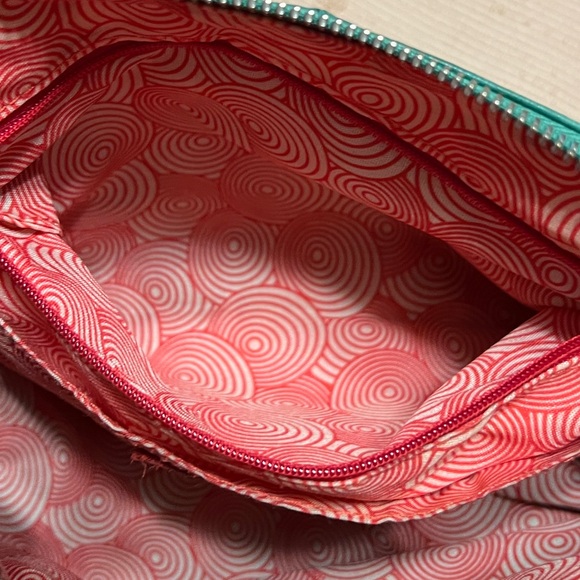 HOBO Jade Green Leather Shoulder Bag. - Picture 5 of 9